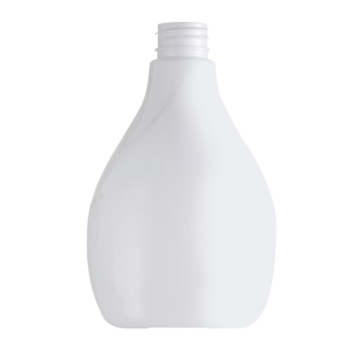 350 مل زجاجة محلول بيضاء قابلة لإعادة الاستخدام لطباعة شعار مستحضرات التجميل