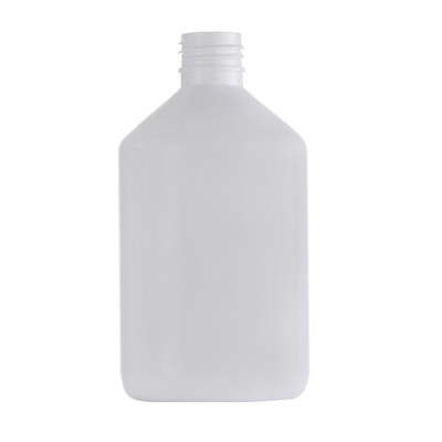 حار بيع 300 مل زجاجة شامبو بلاستيك البولي إيثيلين عالية الكثافة مربعة بيضاء