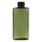 زجاجة محلول بلاستيكي شفاف أخضر 110 مل مخصص